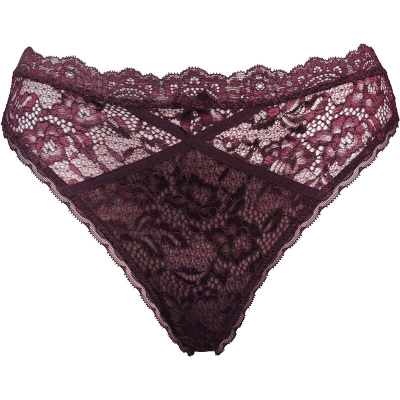 SugarShape Tanga Eliana burgundská červeň