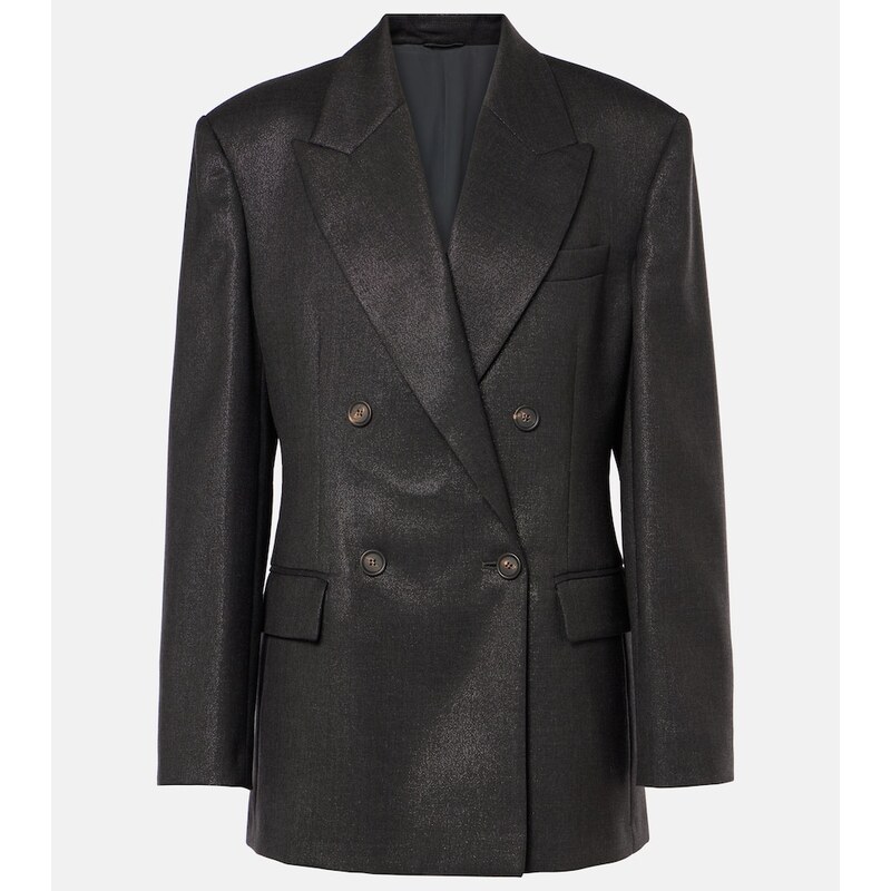 Brunello Cucinelli Wool-blend blazer