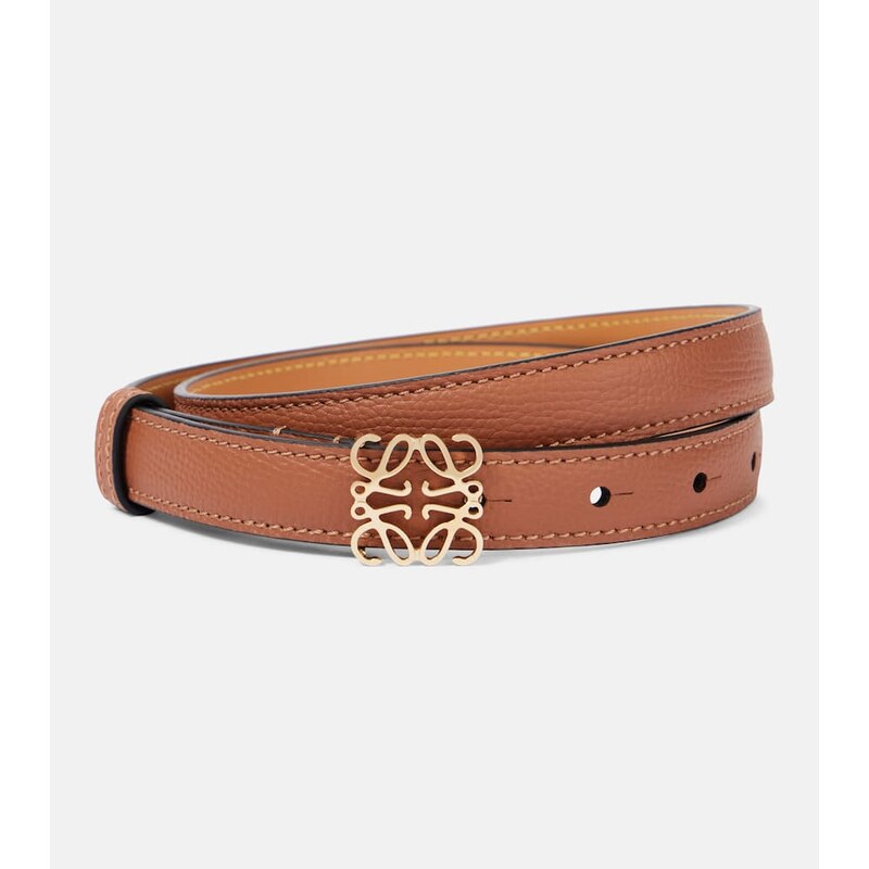 Loewe Anagram leather belt