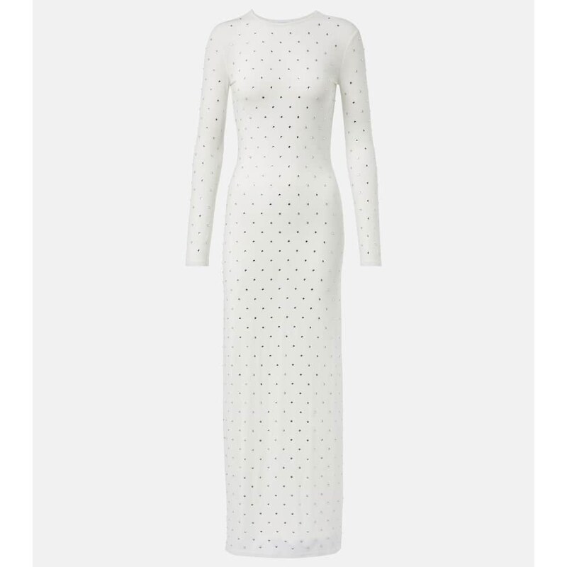 Rabanne Bridal crystal-embellished maxi dress