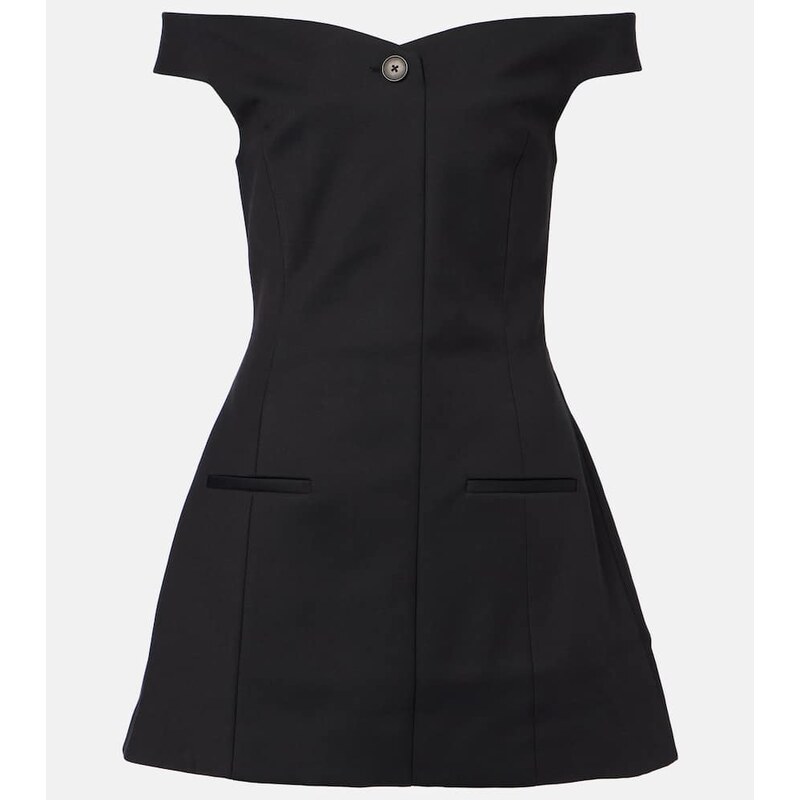 SIR Sandrine off-shoulder minidress