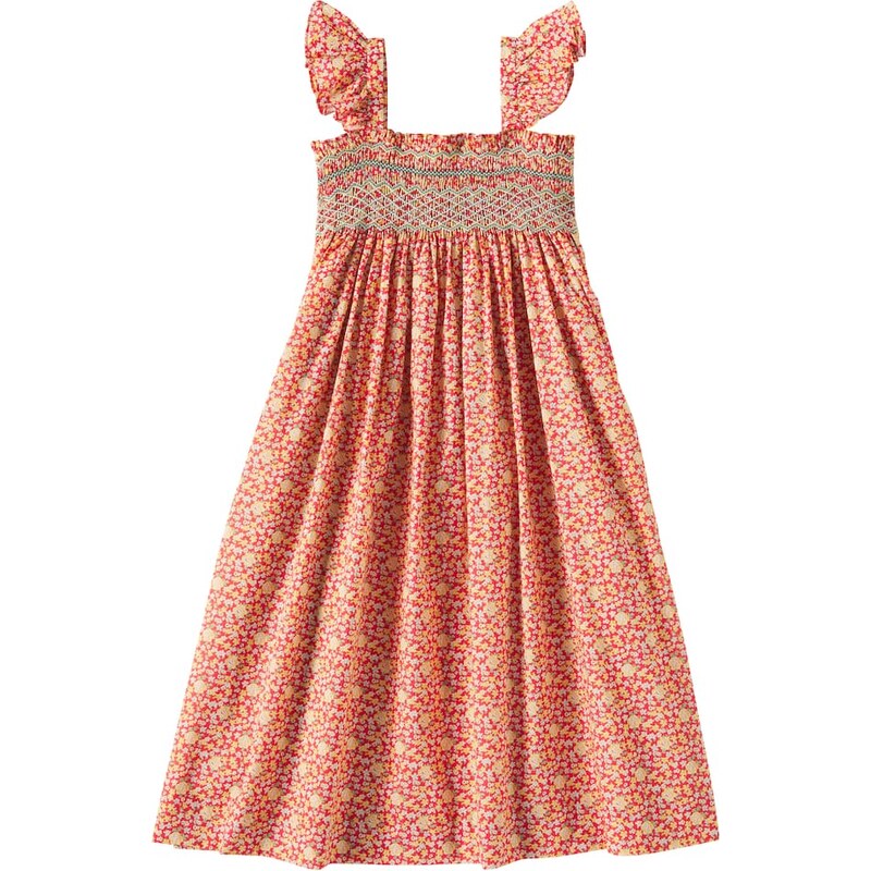 Bonpoint Frances smocked cotton dress