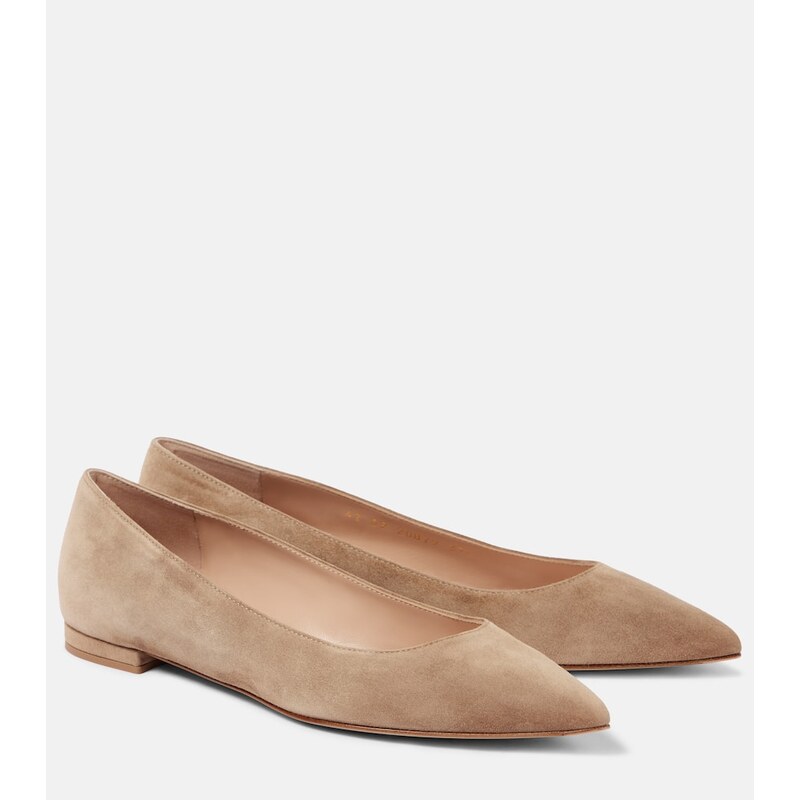 Gianvito Rossi Gianvito suede ballet flats