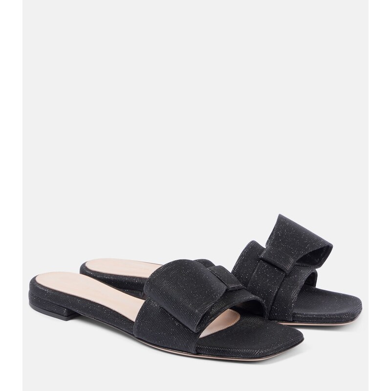 Gianvito Rossi Bow slides