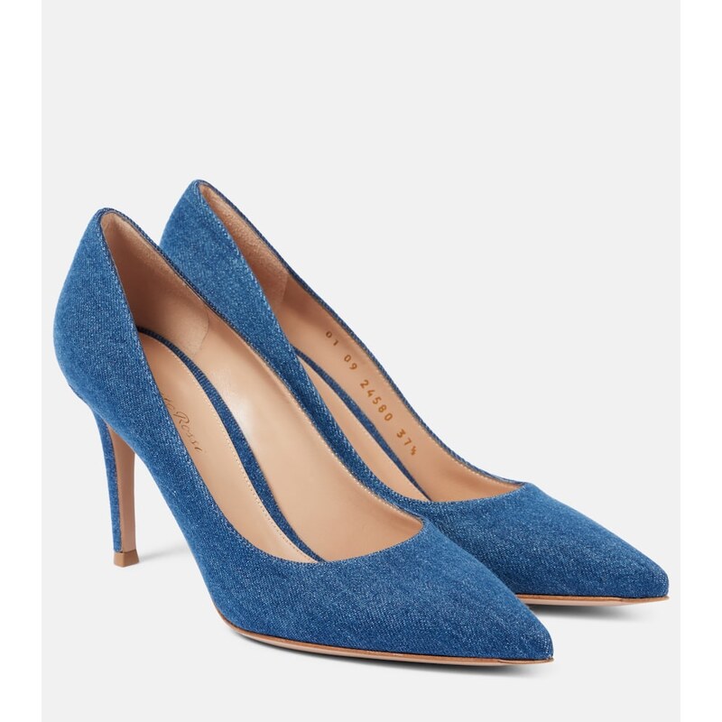 Gianvito Rossi Gianvito 85 denim pumps