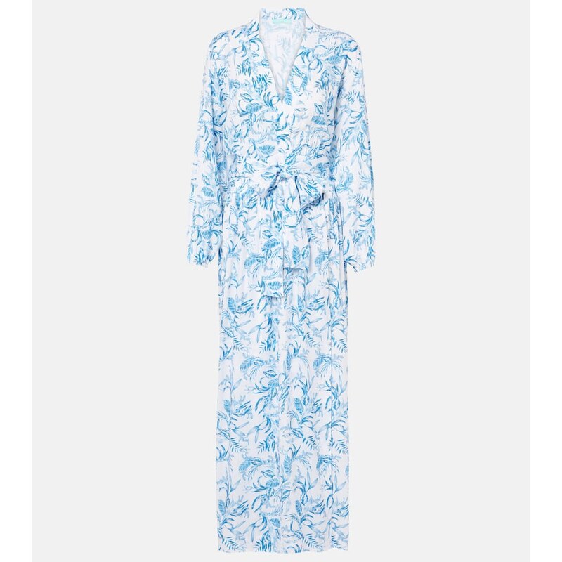 Melissa Odabash Rachel printed maxi dress