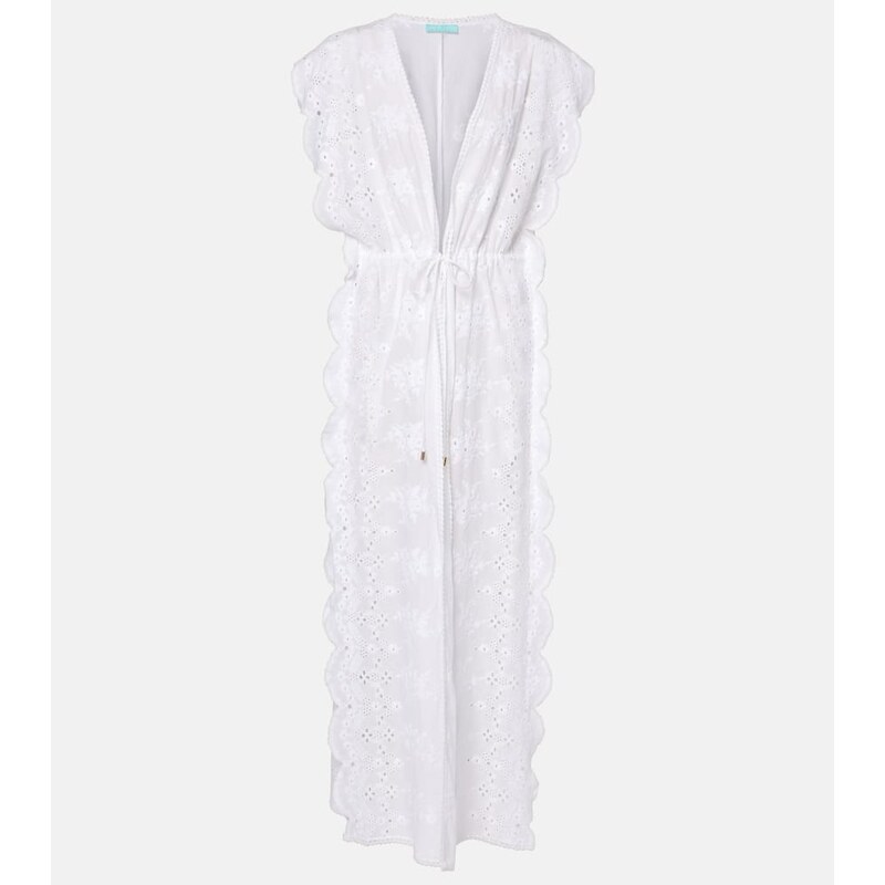 Melissa Odabash Talitha broderie anglaise cotton beach dress