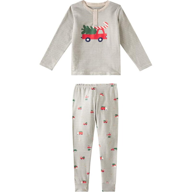 Liewood Wilhelm striped cotton-blend pajamas