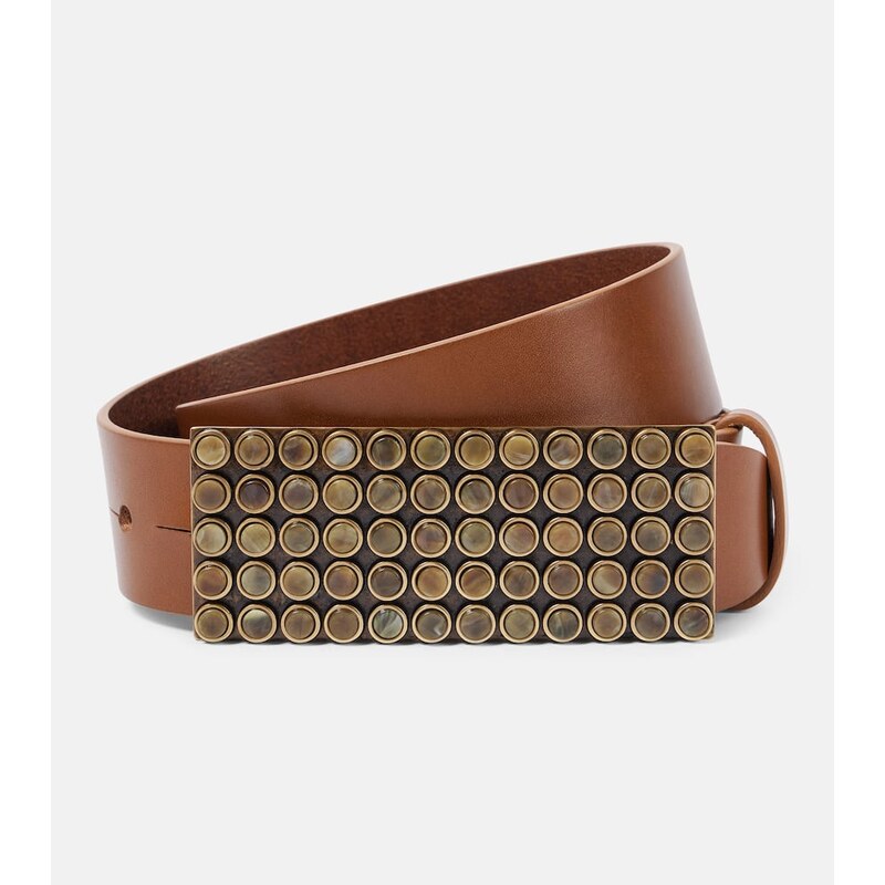 Isabel Marant Vanesia embellished leather belt