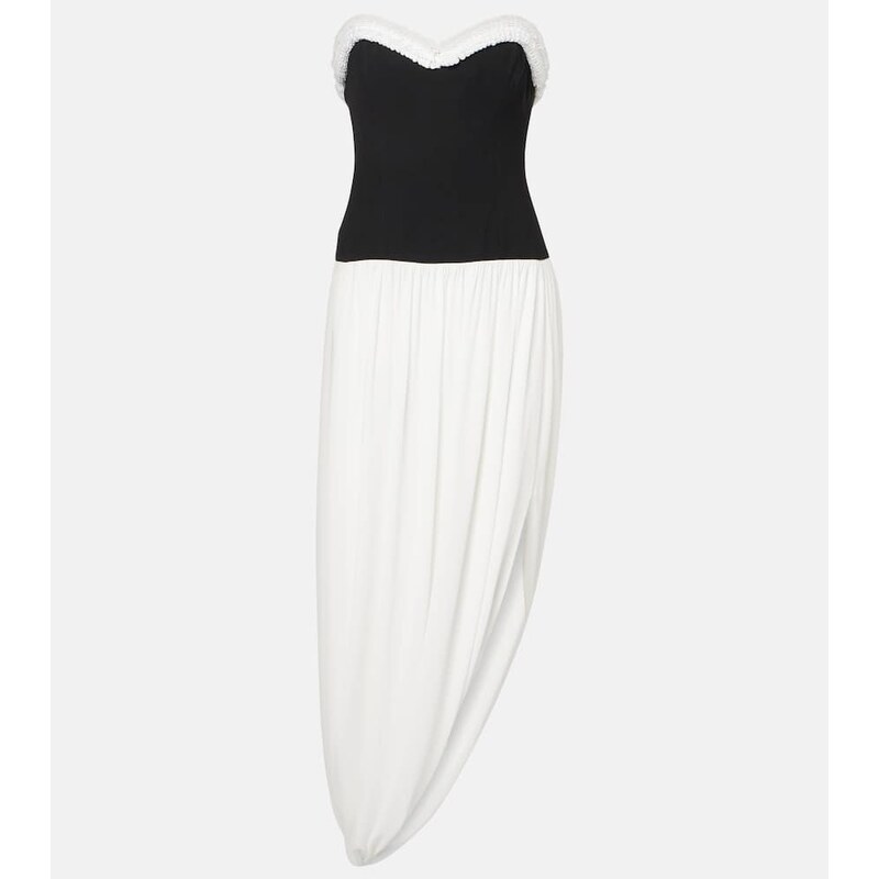 Simkhai Augusta embellished bustier dress