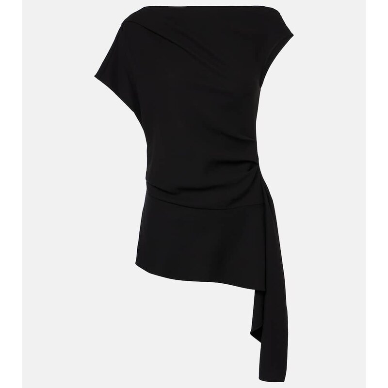 Simkhai Saskia draped off-shoulder top