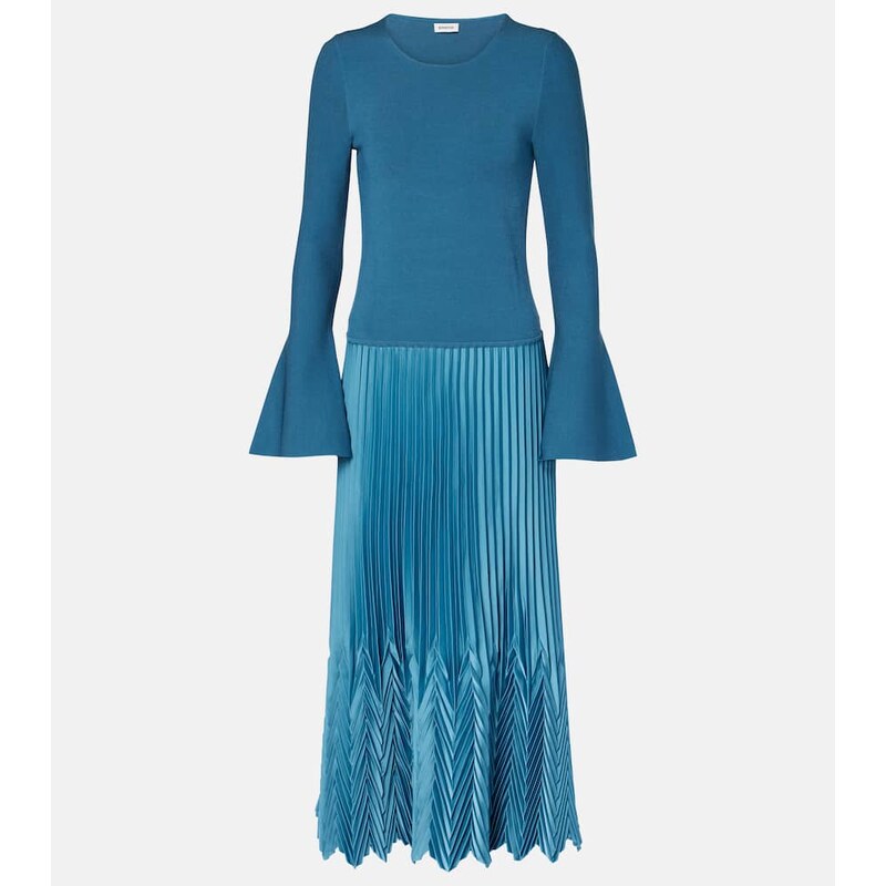 Simkhai Damoni pleated midi dress
