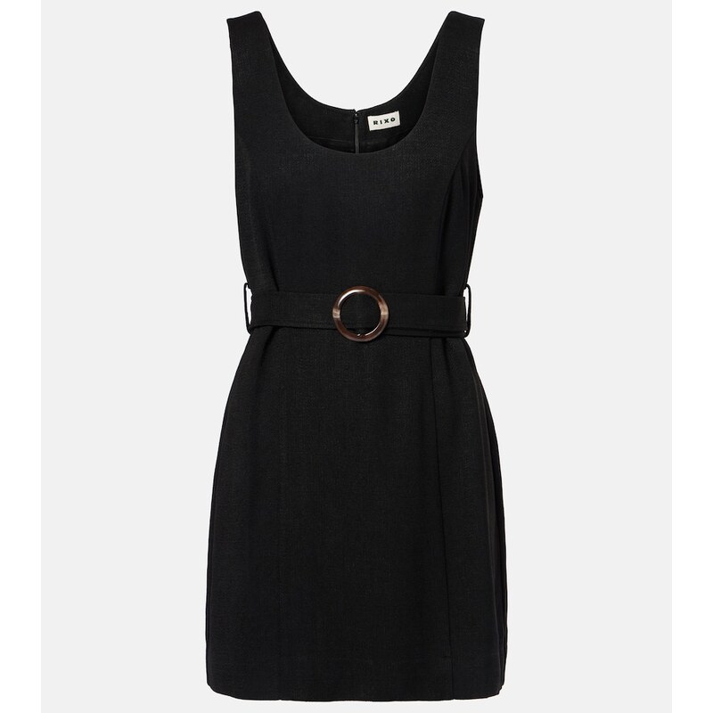 Rixo Cyra bouclÃ minidress