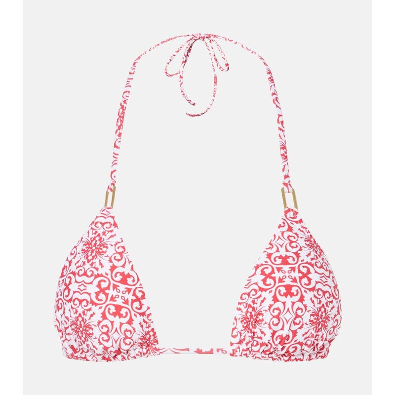 Melissa Odabash Cancun floral bikini top