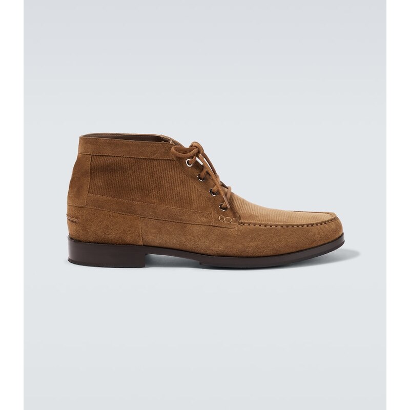 Manolo Blahnik Rhinebeck suede desert boots