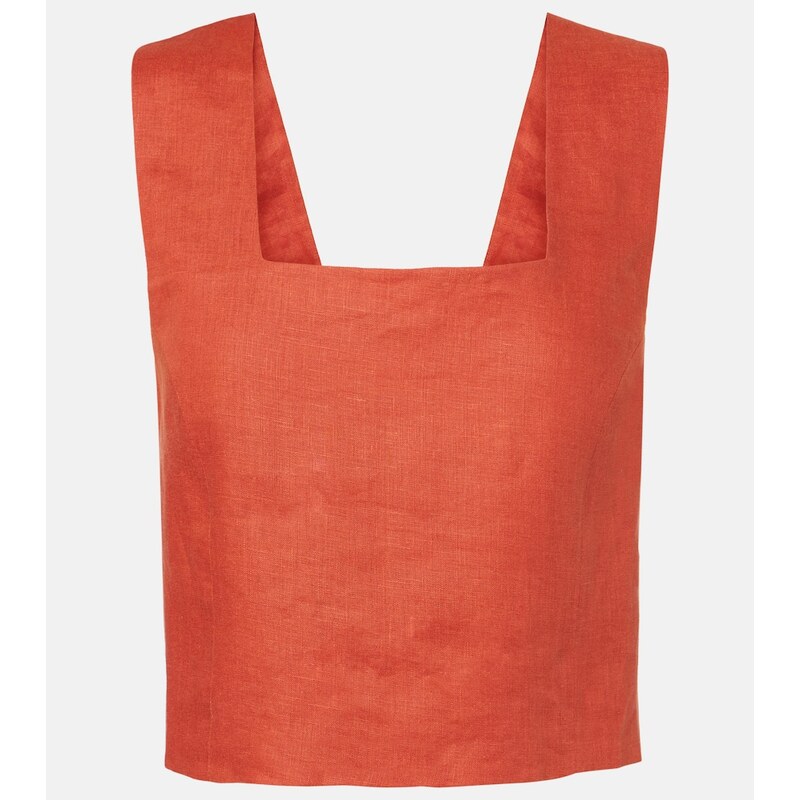 Asceno Cozumel linen top