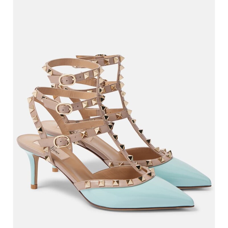 Valentino Garavani Rockstud Classic 65 patent leather pumps