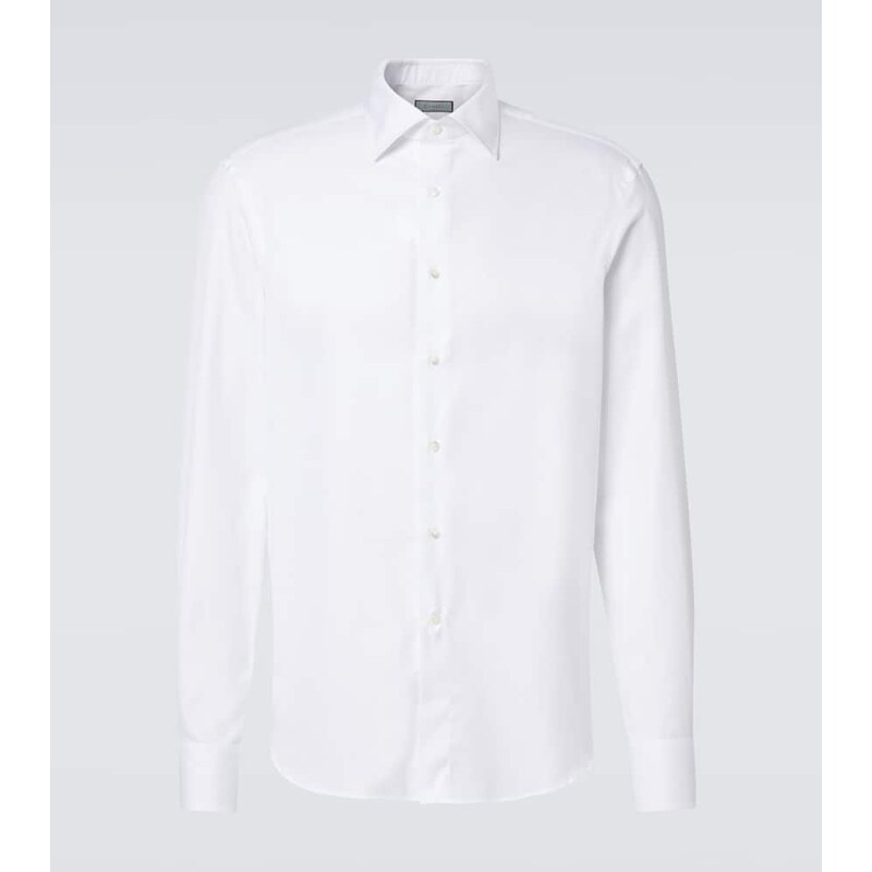 Canali Cotton poplin shirt