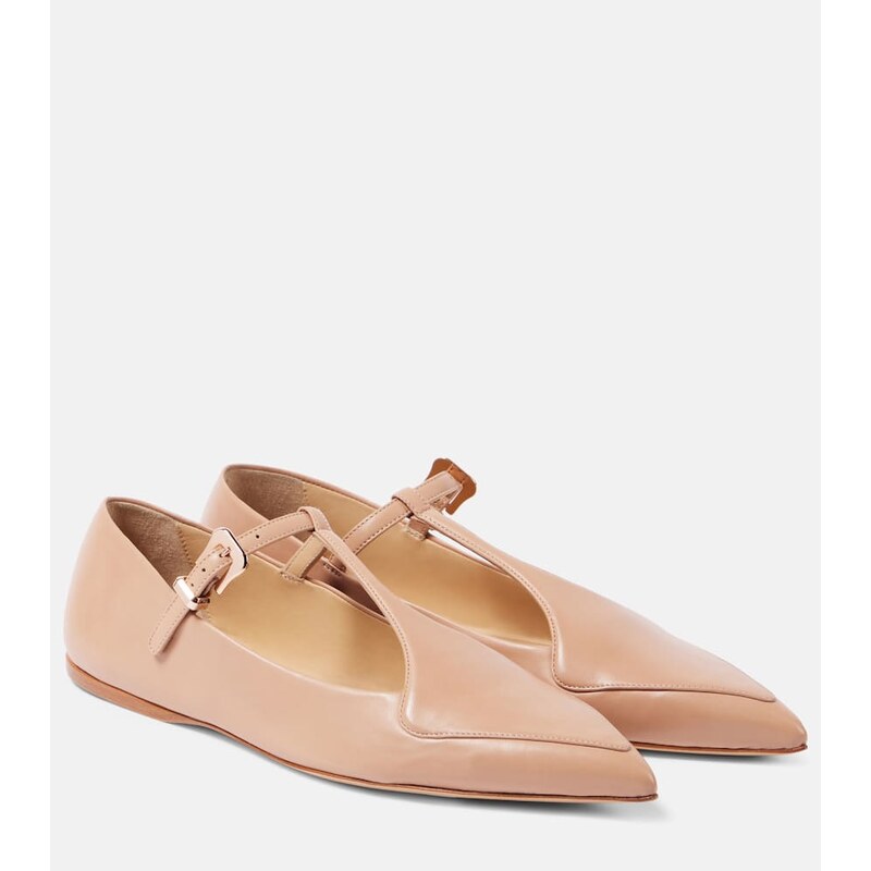 Gabriela Hearst Liv leather ballet flats