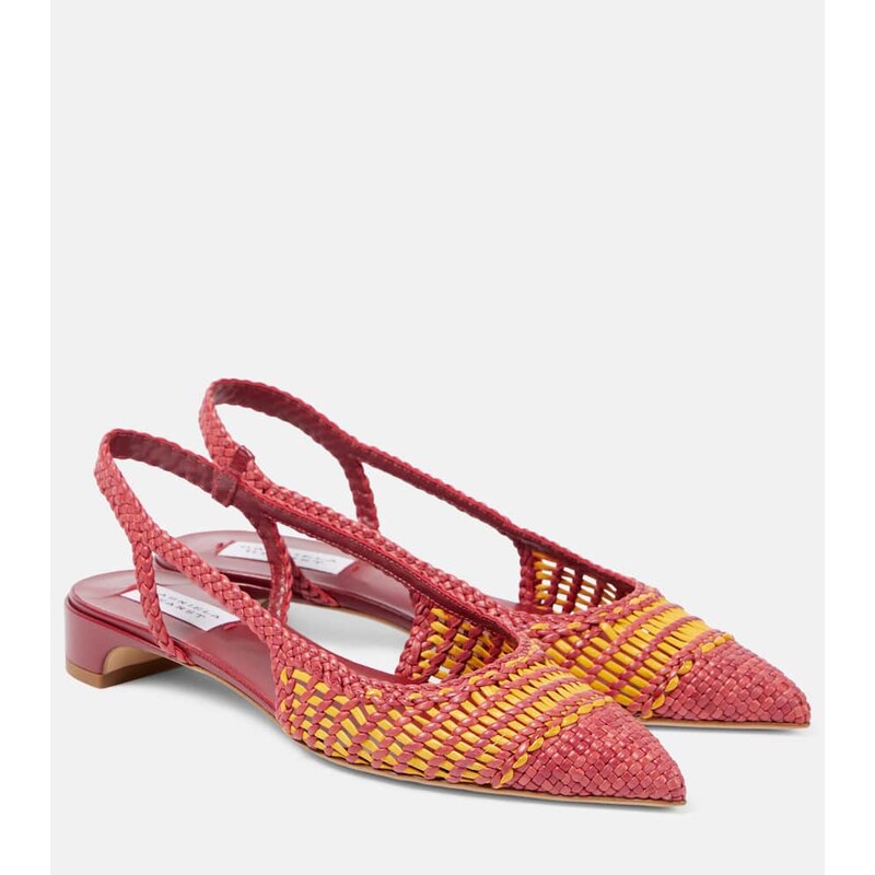 Gabriela Hearst Perro leather slingback flats