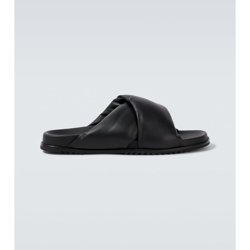 Rick Owens Donut Granola leather sandals