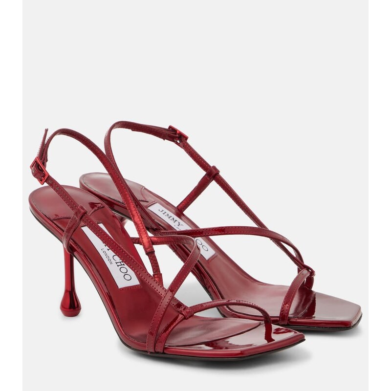 Jimmy Choo Etana 80 leather sandals