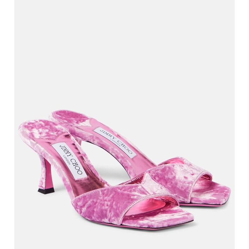 Jimmy Choo Skye 70 velvet mules