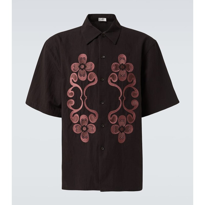 Commas Reflection embroidered shirt