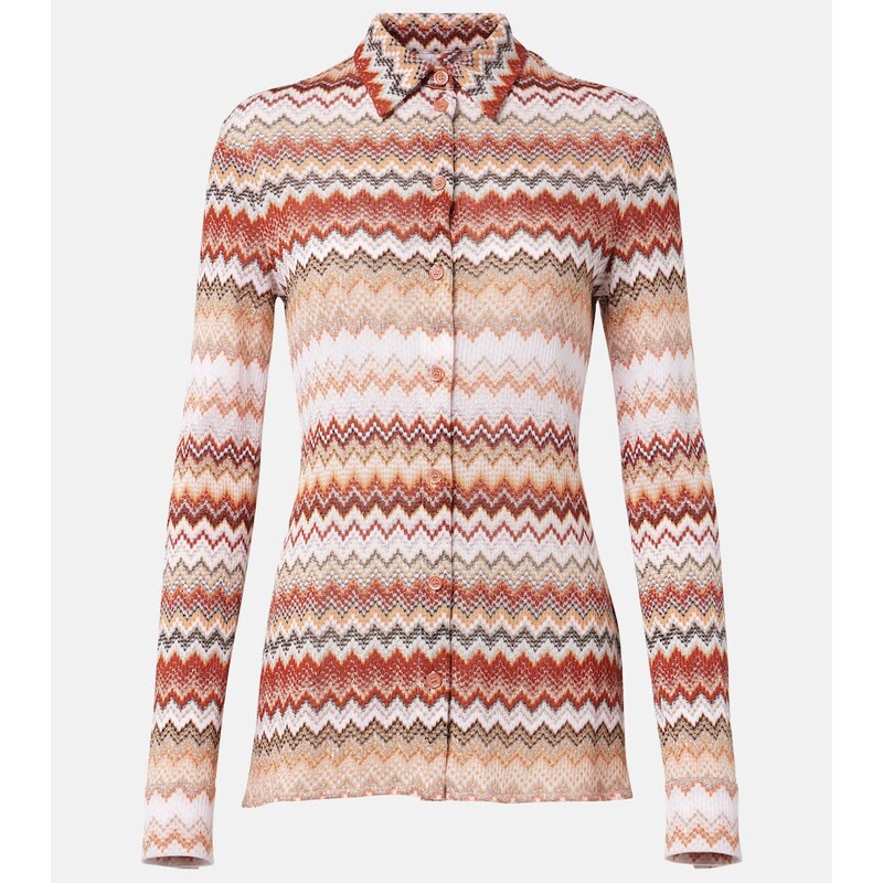 Missoni Zigzag lamÃ shirt