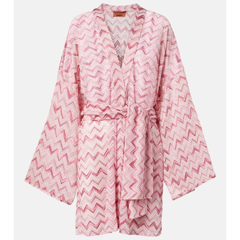 Missoni Zigzag lamÃ robe