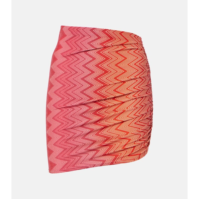 Missoni Zigzag lamÃ miniskirt