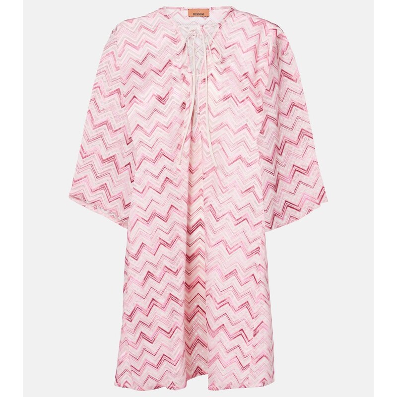 Missoni Chevron lamÃ kaftan
