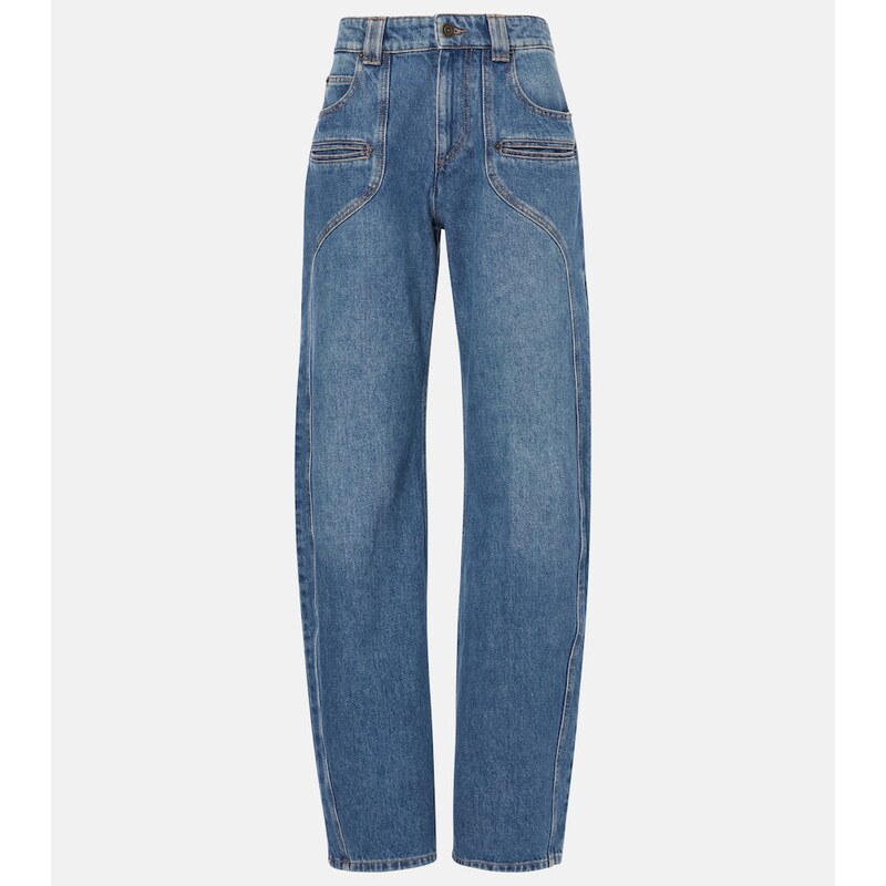 Isabel Marant Betiane wide-leg jeans