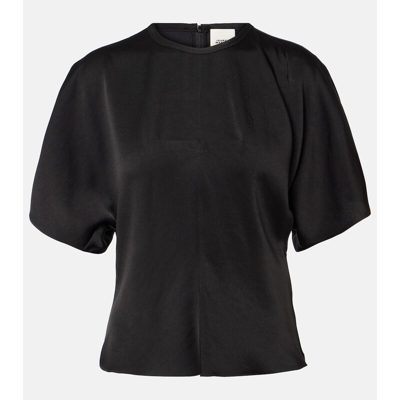 Isabel Marant Karlita satin top