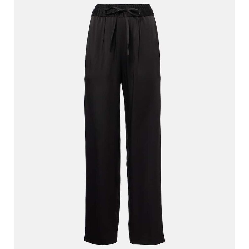 Isabel Marant Kendry satin wide-leg pants
