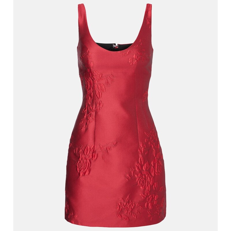 Emilia Wickstead Einna jacquard minidress