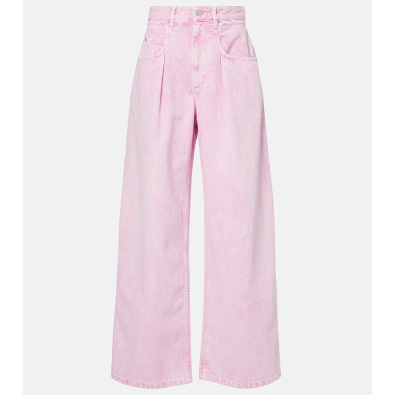 Marant Etoile Rachelle high-rise wide-leg jeans