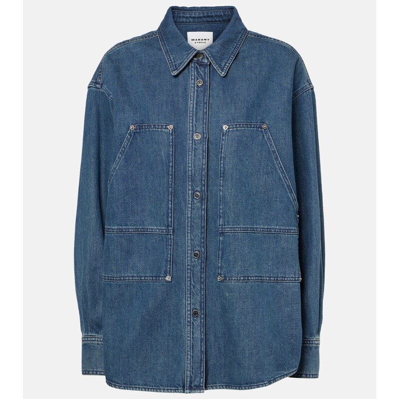 Marant Etoile Okely denim overshirt
