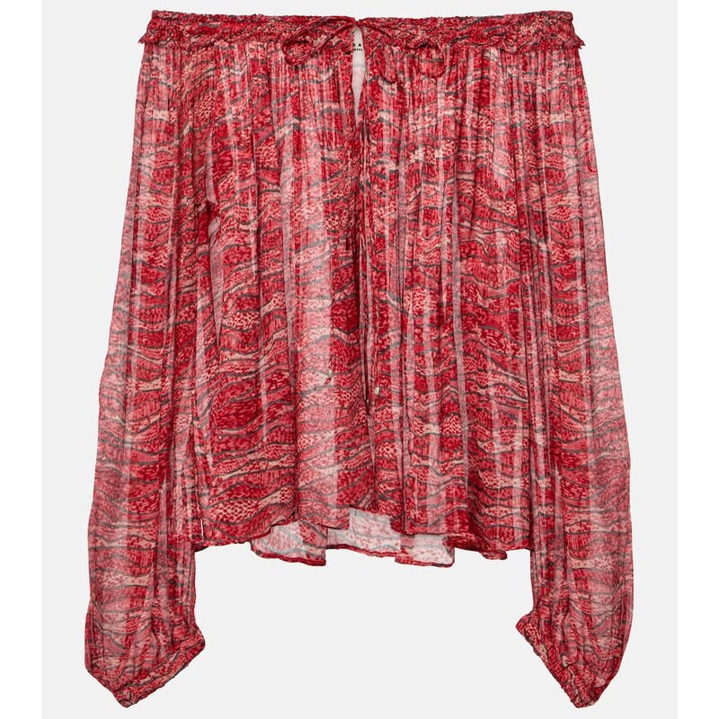 Marant Etoile Vutti chiffon top