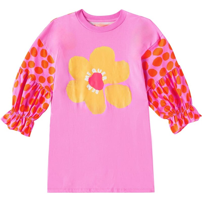 Fábula Bem Me Quer floral printed cotton dress