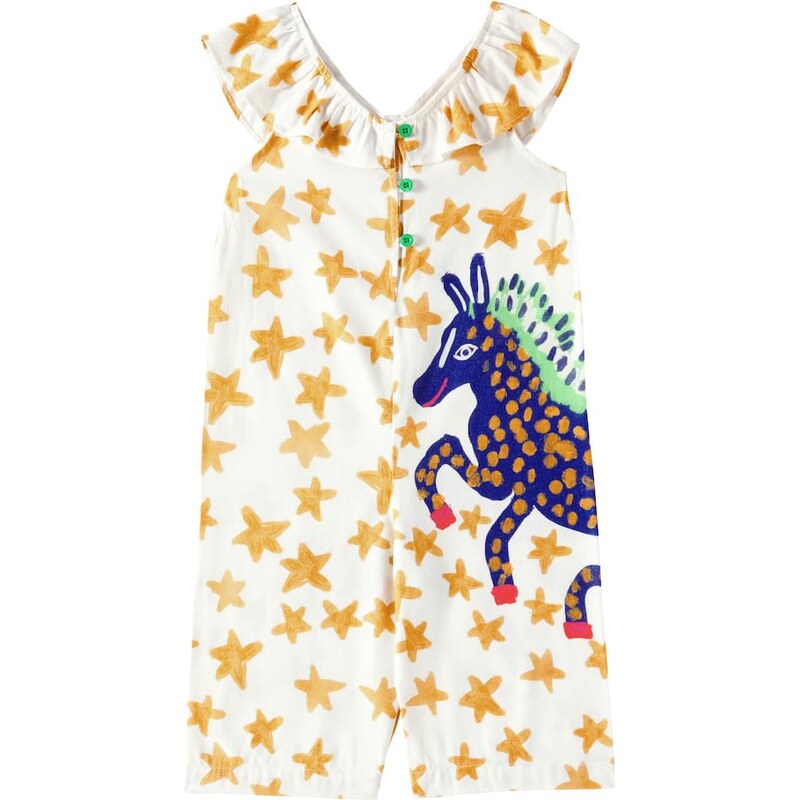 Fábula Printed ruffled jumpsuit
