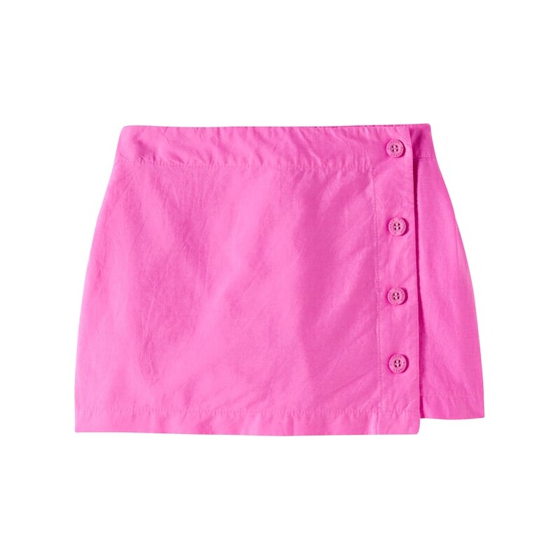 Fábula Saia Botoes cotton shorts