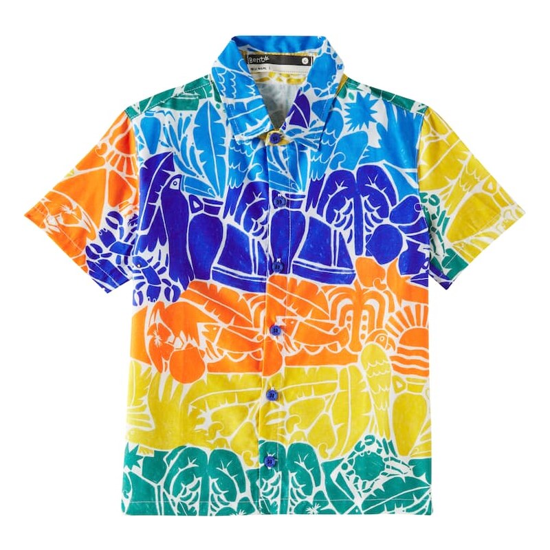Fábula Jaguacolor cotton shirt
