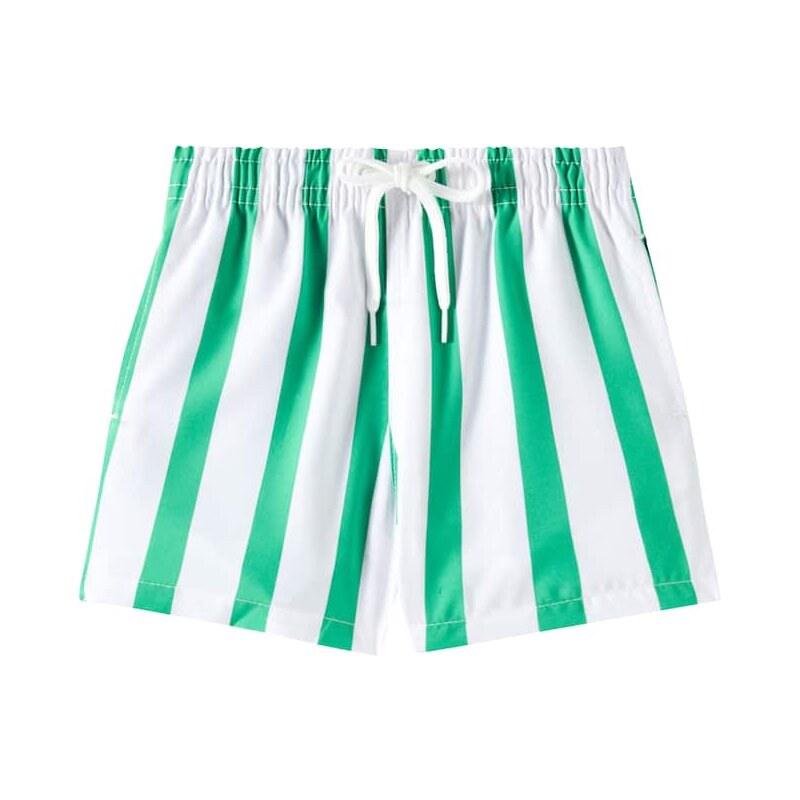 Fábula Nino striped swim trunks