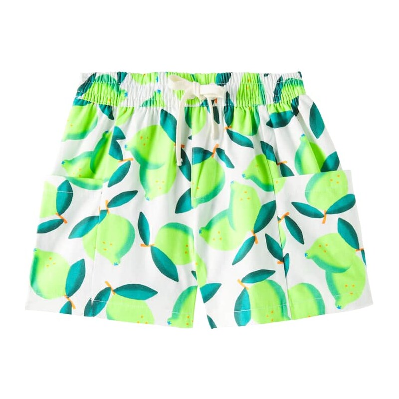 Fábula Printed cotton shorts