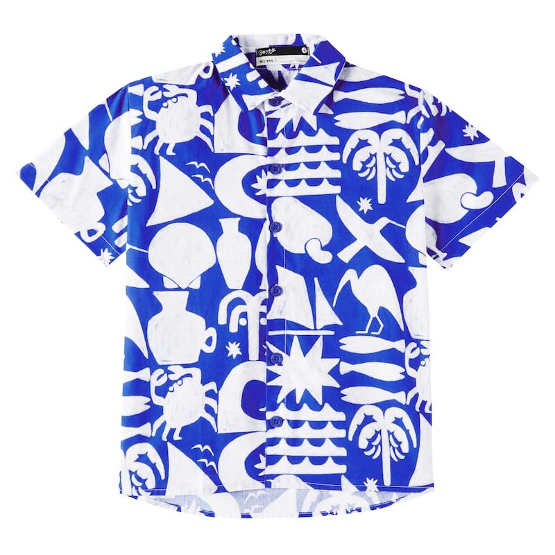 Fábula Printed cotton shirt