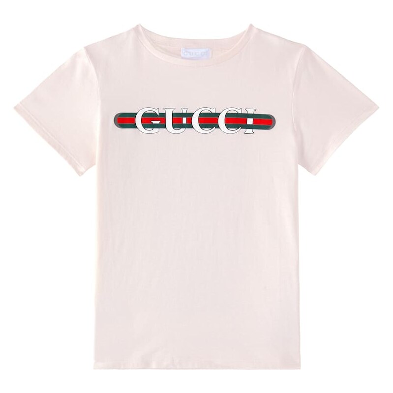 Gucci Kids Logo cotton jersey T-shirt