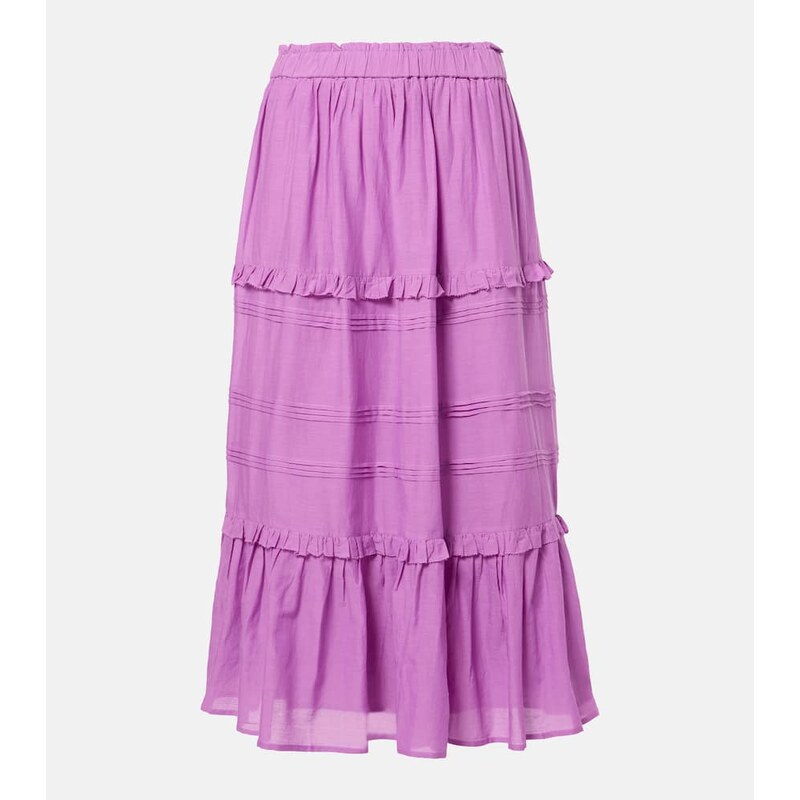 Marant Etoile Diya cotton-blend maxi skirt
