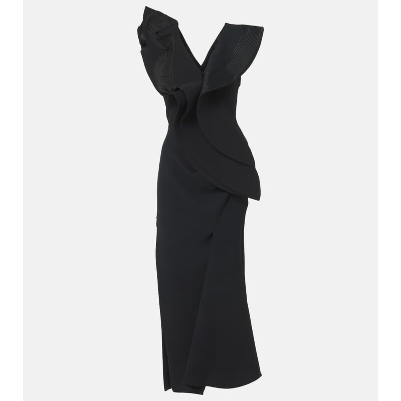Maticevski Revive Wave crÃªpe gown