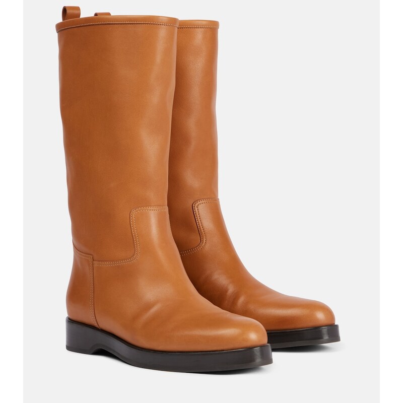 Loro Piana John leather boots